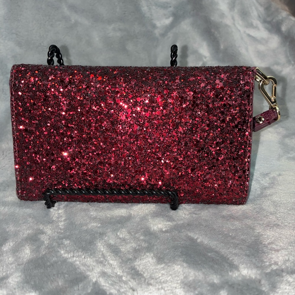 kate spade Glitter Envelope Wristlet in Berry Pink - Picture 3 of 4